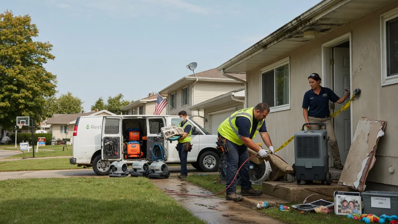 Water Damage Restoration in Attica, IN near me
